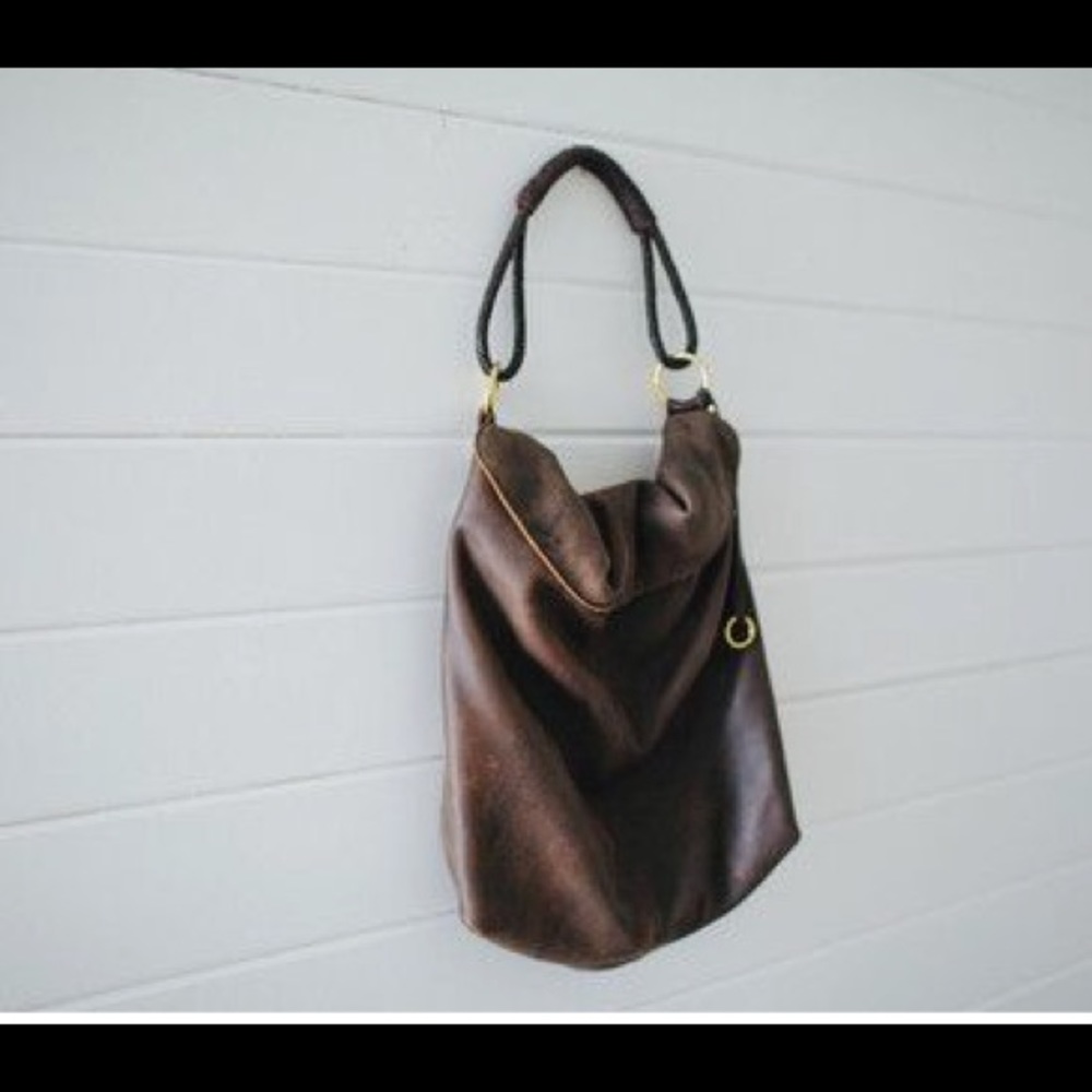Magnolia Genuine leather large purse